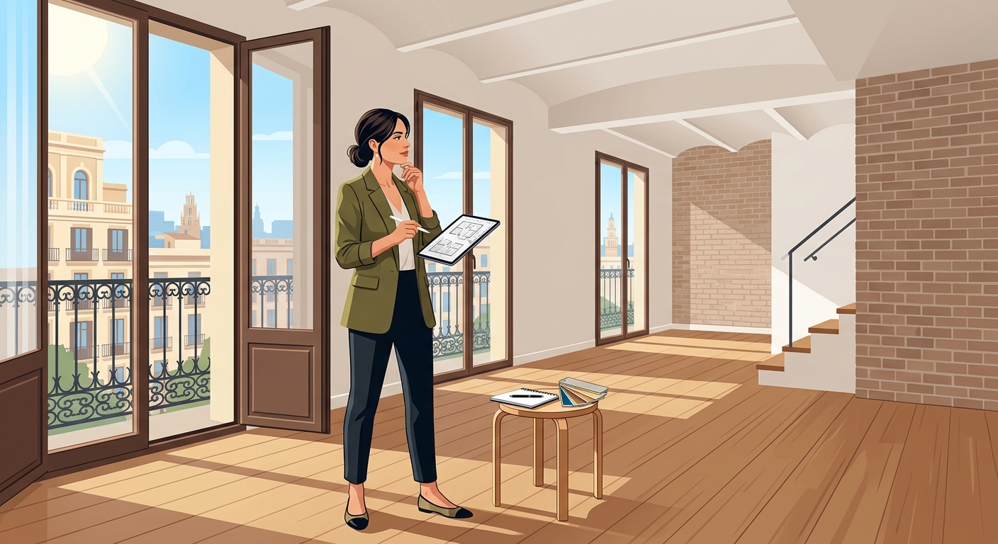 Profesionales del Home Staging en Barcelona transformando espacios.