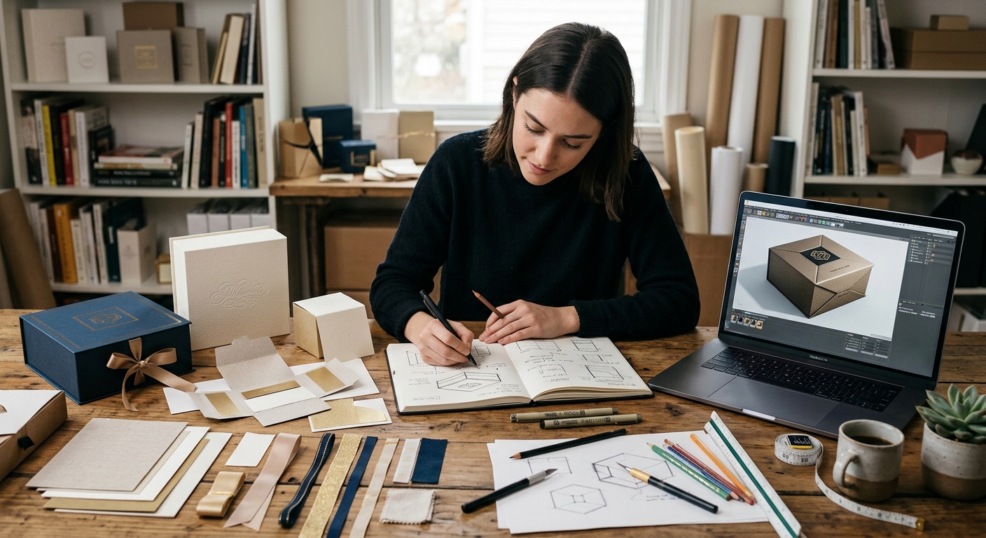Del concepto a la realidad: el proceso creativo del packaging a medida.