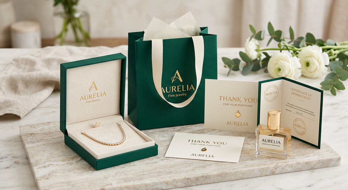 Un set completo de branding para una experiencia integral.