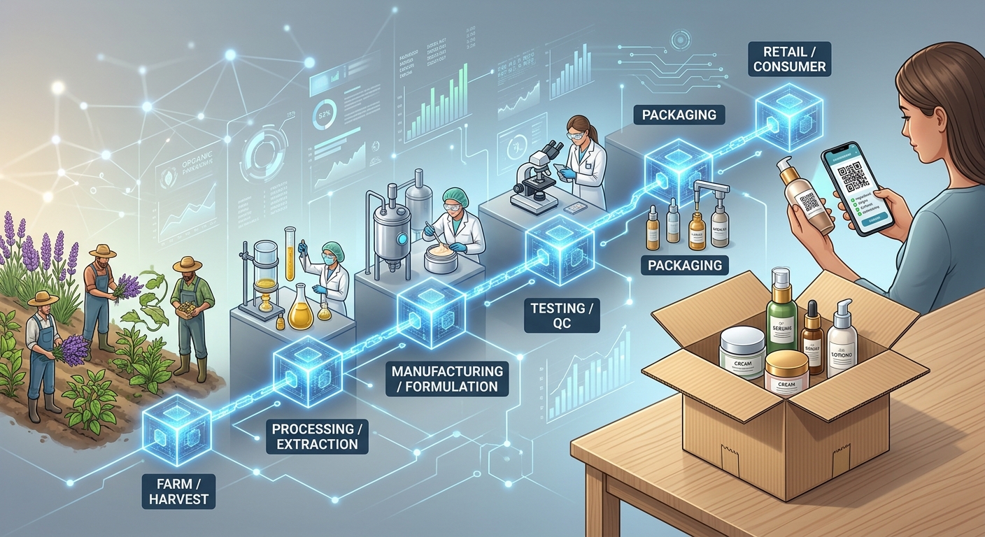 Trazabilidad con blockchain para una confianza sin precedentes.