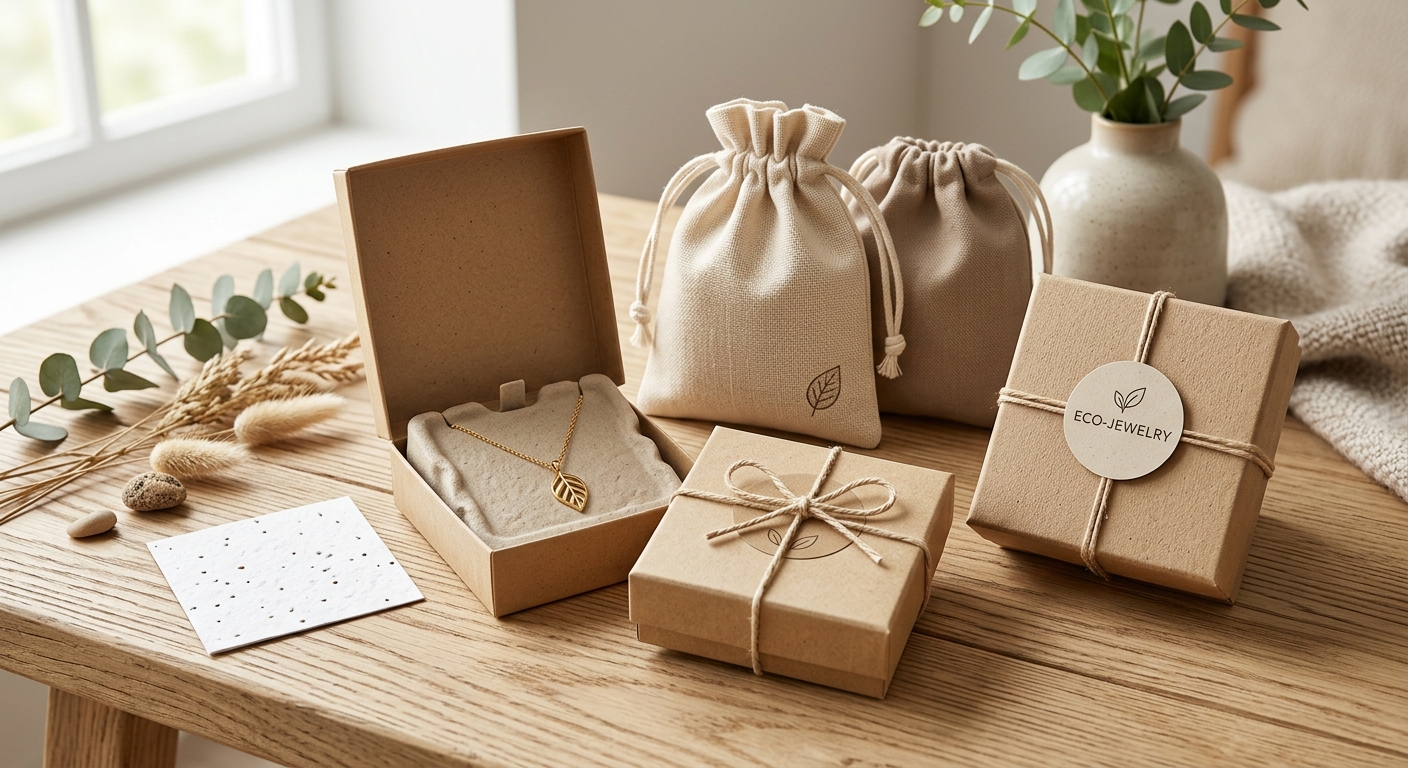 Packaging sostenible: belleza con conciencia ecológica.