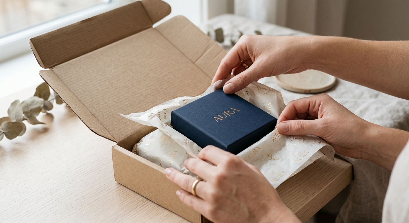 Crea una experiencia de unboxing que enamore a tus clientes.