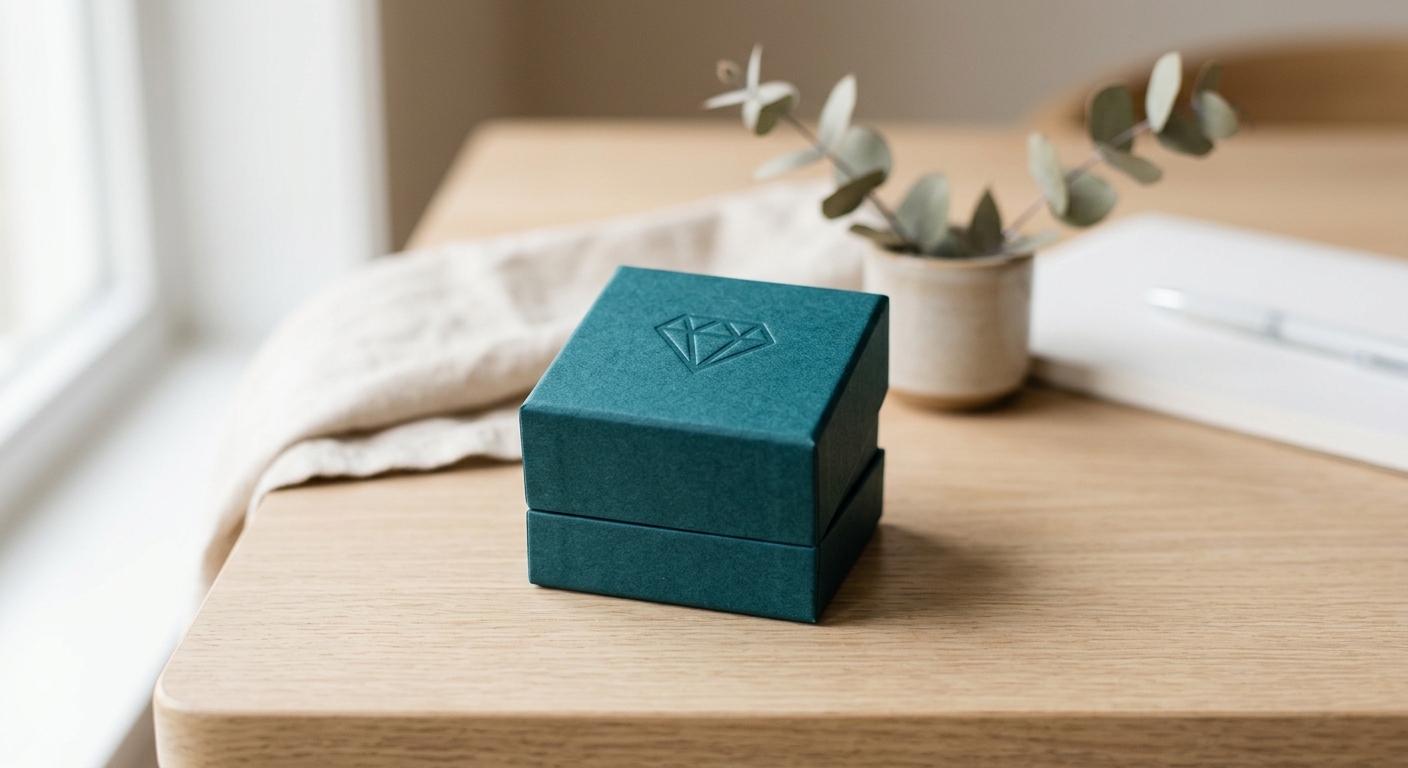 La primera impresión de lujo: caja de joyería prefabricada personalizada.