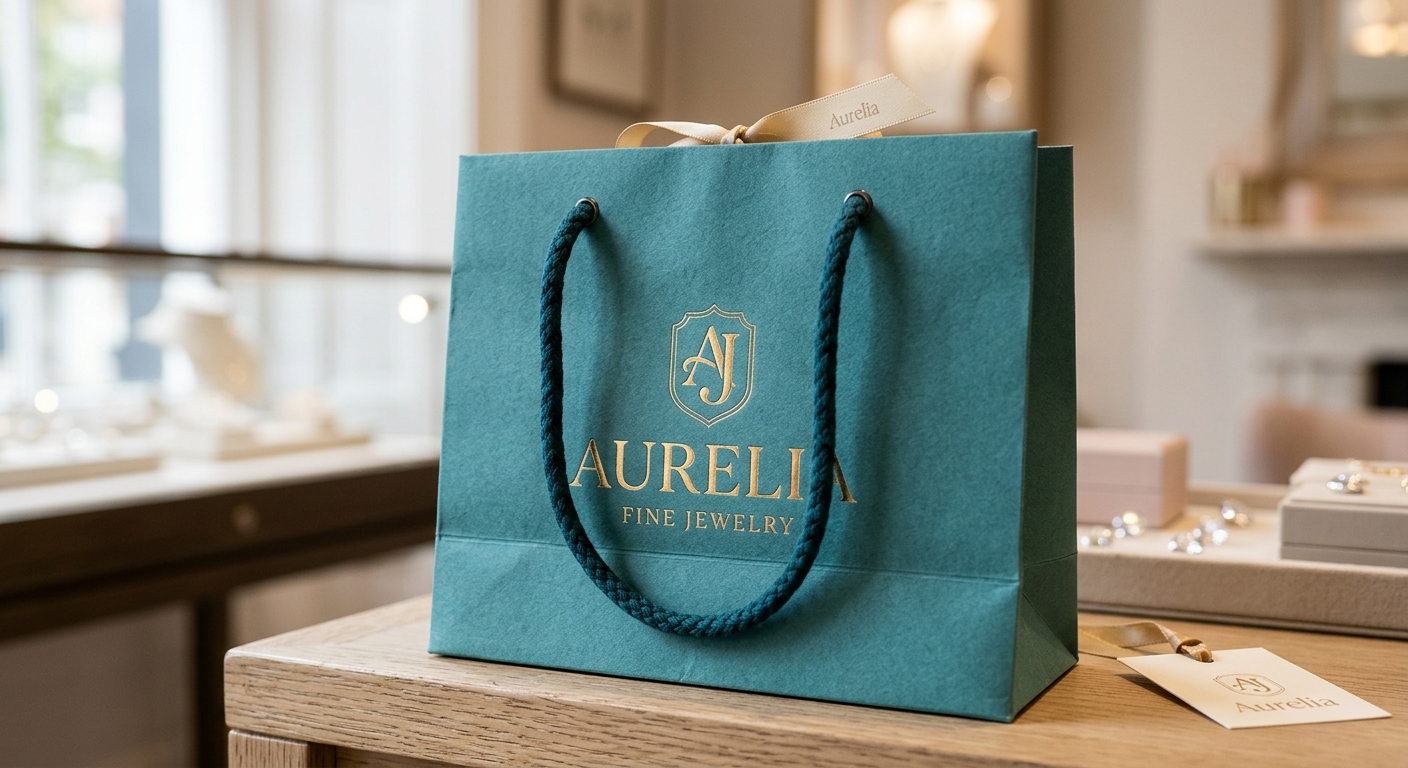 Cada bolsa, un embajador de tu marca de joyería.